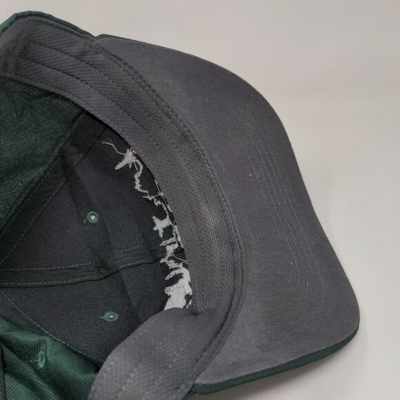 Major Traveler Strapback Hat Green One Size Embroidered Richardson - Picture 8 of 10